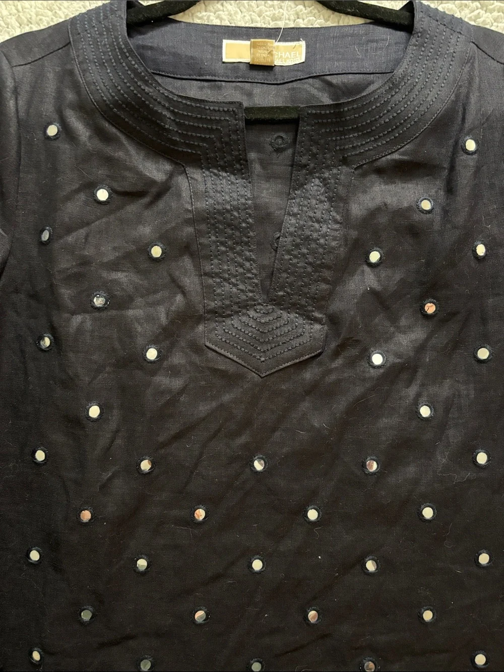 Michael Kors Linen Tunic Size Large